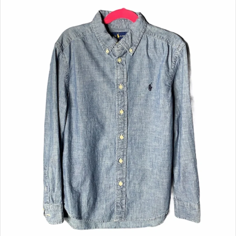 3 Ralph Lauren Boys‎ button down plaid shirts